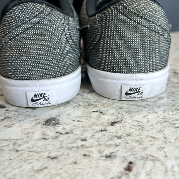 Nike Check Solarsoft Canvas SB Black White. Men’s size 8. - Picture 7 of 13